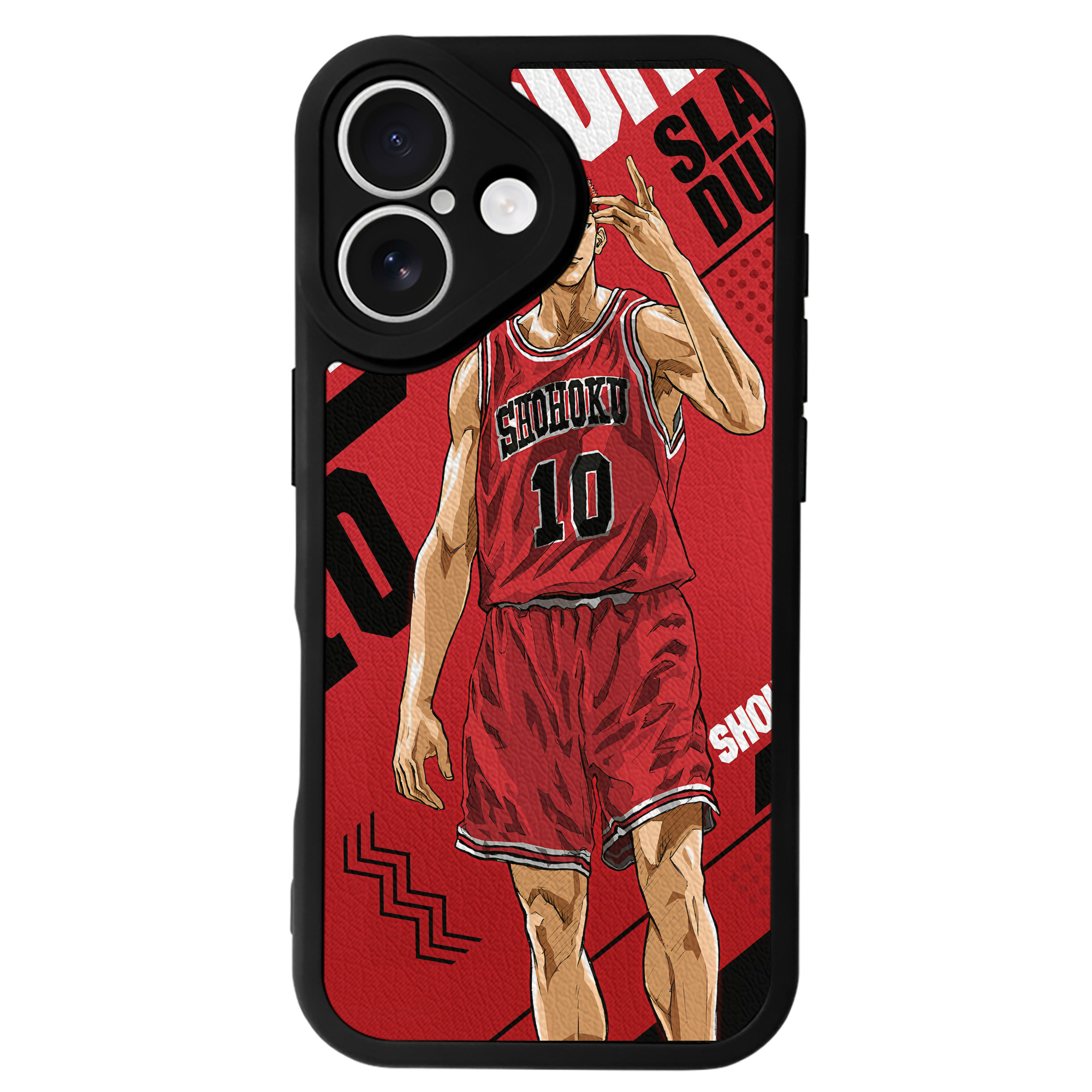 （画像用） SLAM DUNK／スラムダンク 【iPhone 16シリーズ対応】シリコンスマホケース（レザー調） 材質：シリコン